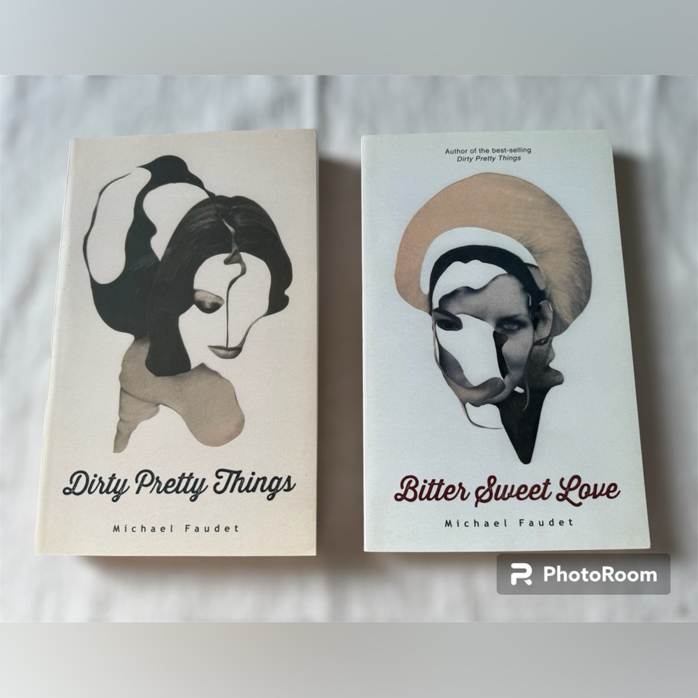 Bundle of 2 Michael Faust’s Poetry Books Dirty Pretty Things Bitter Sweet Love